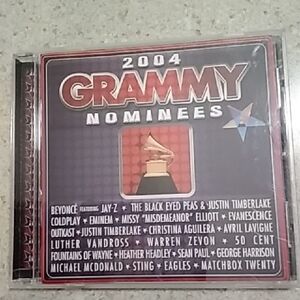 2004 Grammy Nominees CD - Red and Black